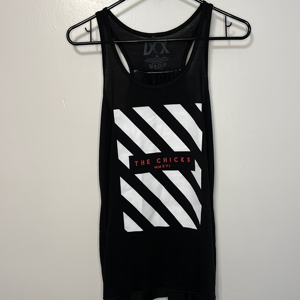 THE CHICKS razorback black concert shirt size extra large